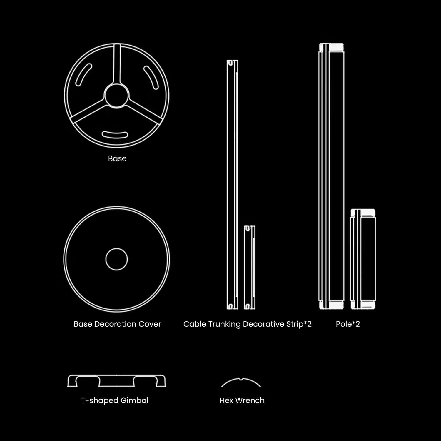 JMGO Ceiling Mount for Projector Bracket - Image 8