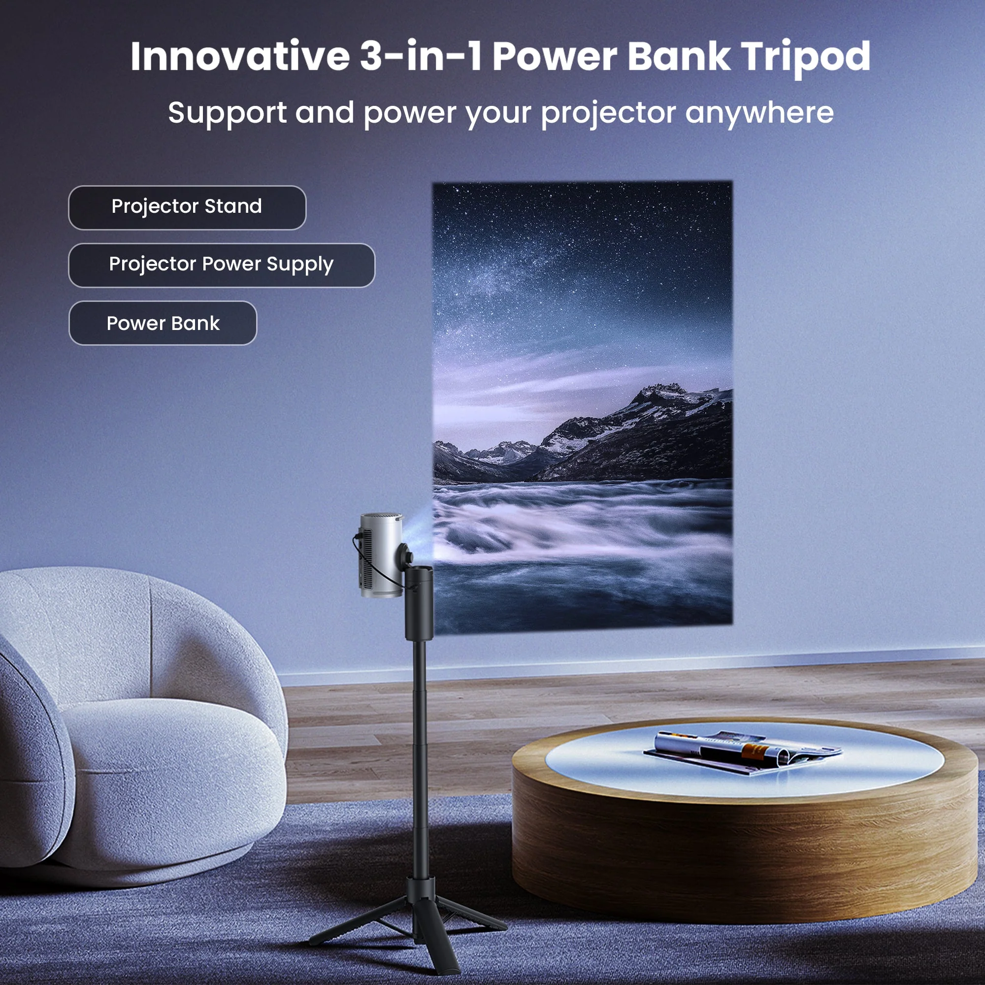 JMGO Power Bank Stand for PicoPlay - Image 4